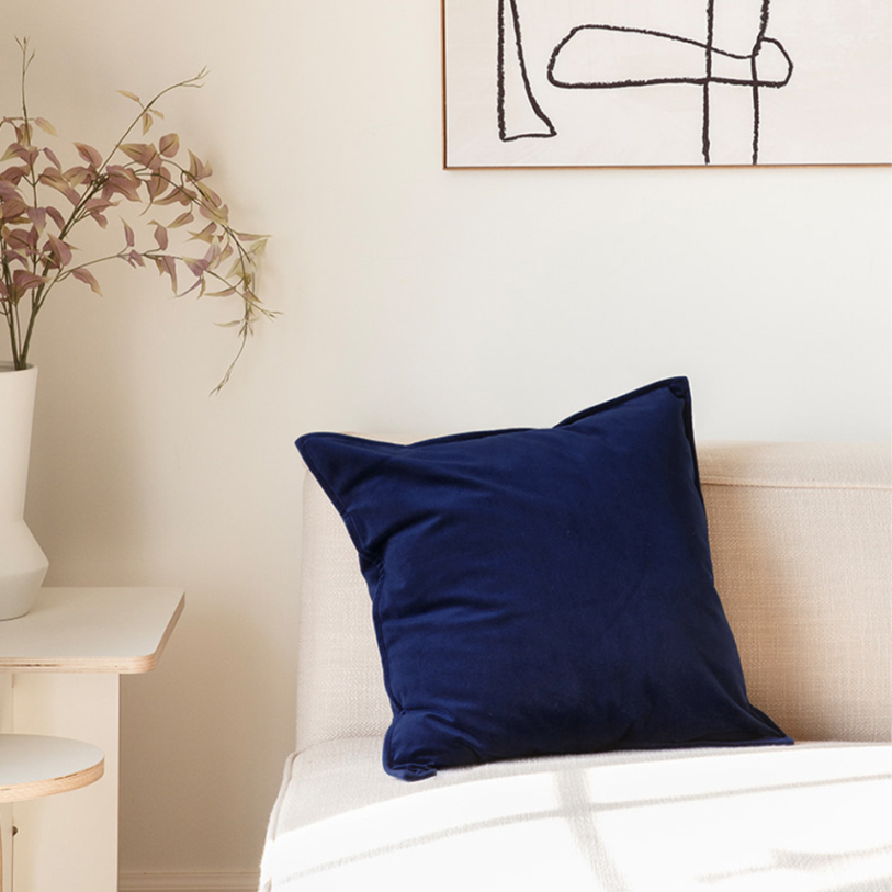 Set of 3 Luxe Velvet Throw Pillows | 2 Sizes | Soft & Plush | Insert Included