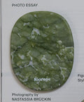 Round Natural Stone Coaster – Nordic Style Decor