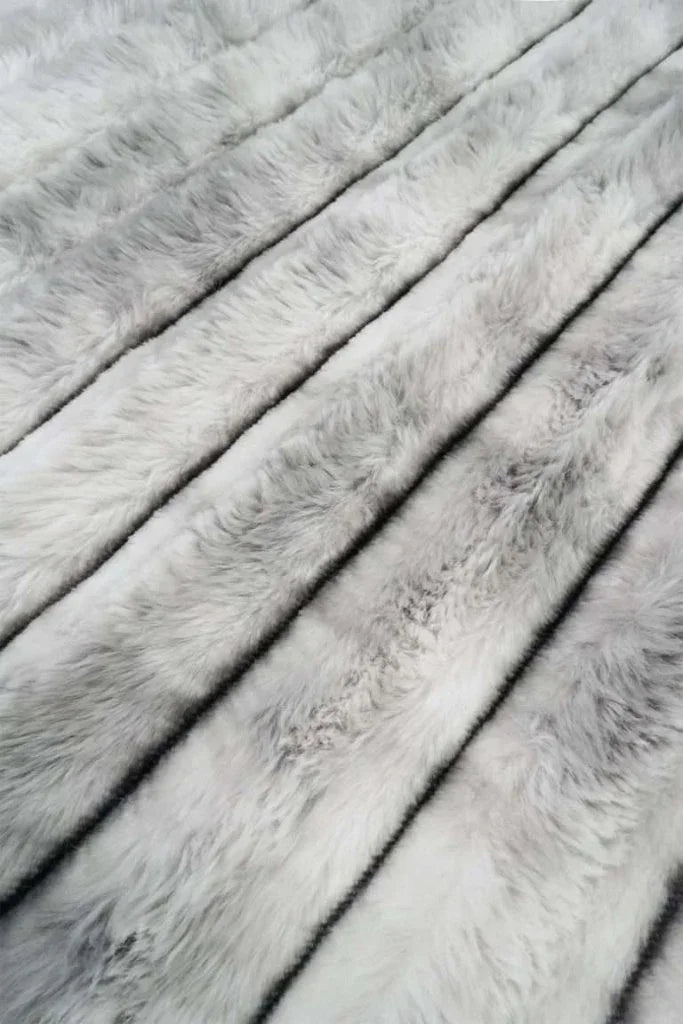 Summit Handcrafted Grey Throw Blanket