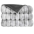 Summit Handcrafted Grey Throw Blanket
